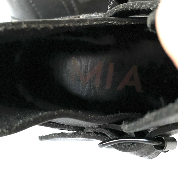 90’s Vintage Deadstock block heel leather shoe NEW - Picture 5 of 15